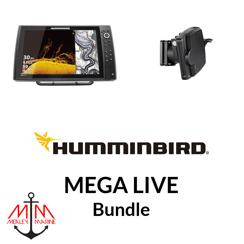 Humminbird HELIX 15 G4N & MEGA LIVE Bundle - Mealey Marine