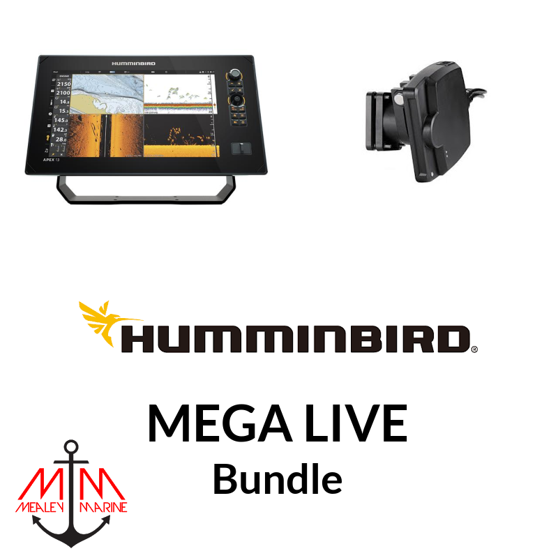 Humminbird APEX 13 MSI+ & MEGA LIVE Bundle - Mealey Marine