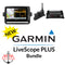 Garmin ECHOMAP UHD 93sv & Panoptix LiveScope PLUS LVS34 Bundle