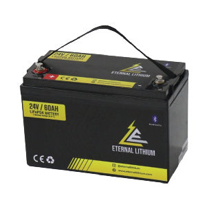 Eternal Lithium 24V 80Ah Battery/Tray Combo
