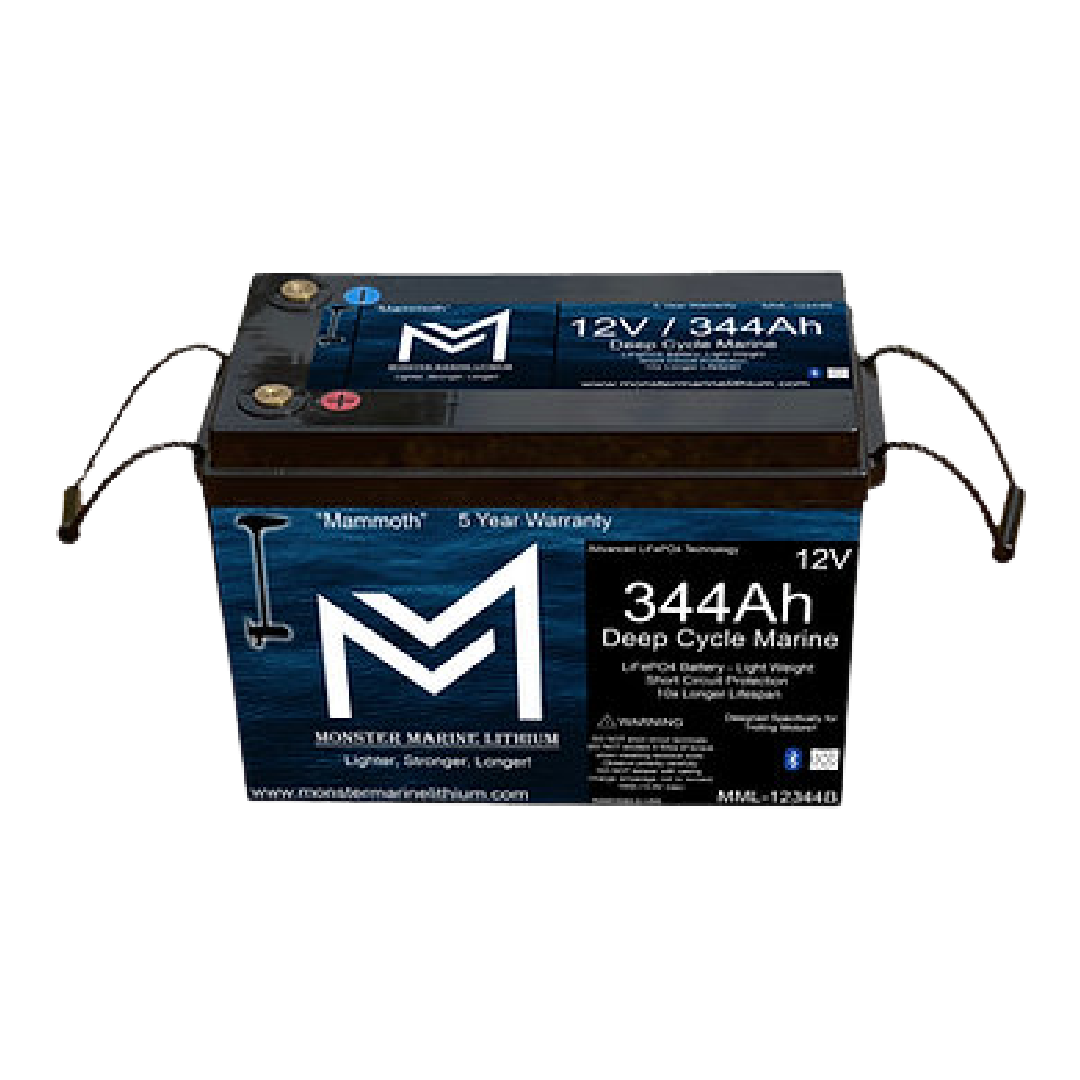 Monster Marine Lithium 12V 334AH  Deep Cycle Battery