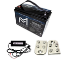 Monster Marine Lithium 12V 100AH  Deep Cycle Battery w/ Bluetooth [MML-12100]