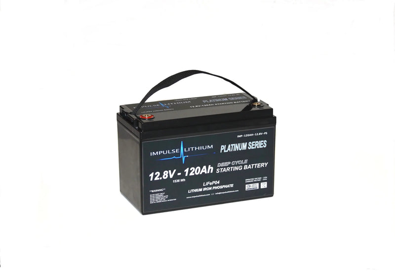 Impulse Lithium 12V 120AH Dual Purpose 1200CCA Battery